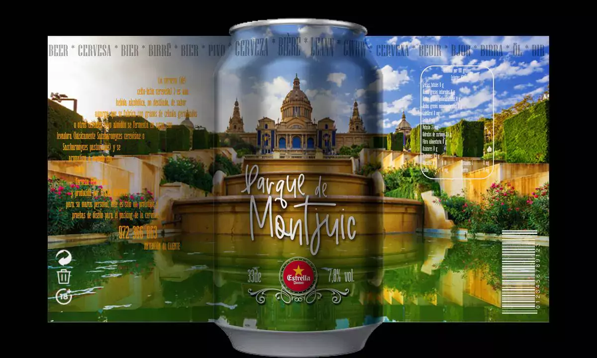 Estrella Damm, diseño de latas de cerveza diseño de latas de cerveza estrella damm edición especial