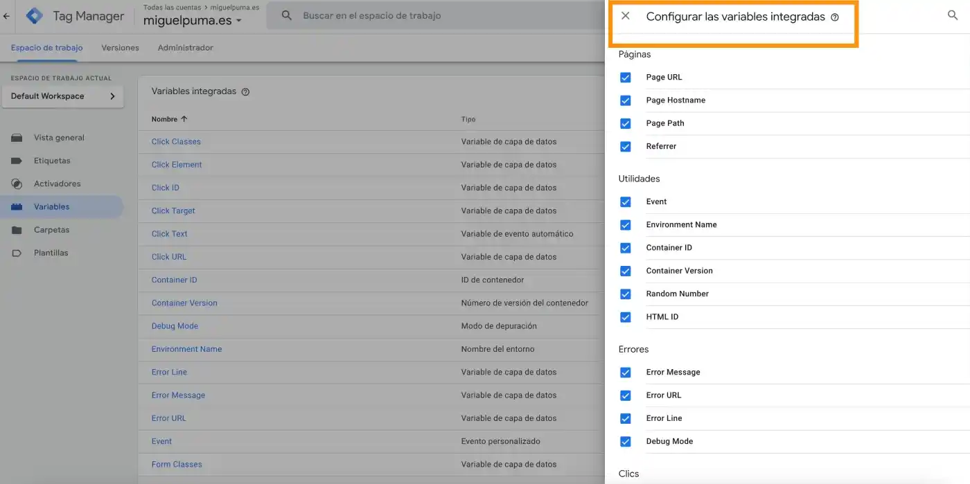 Configurar Google Analytics en Tag Manager | Paso a Paso cómo validar etiquetas en google analytics en tiempo real